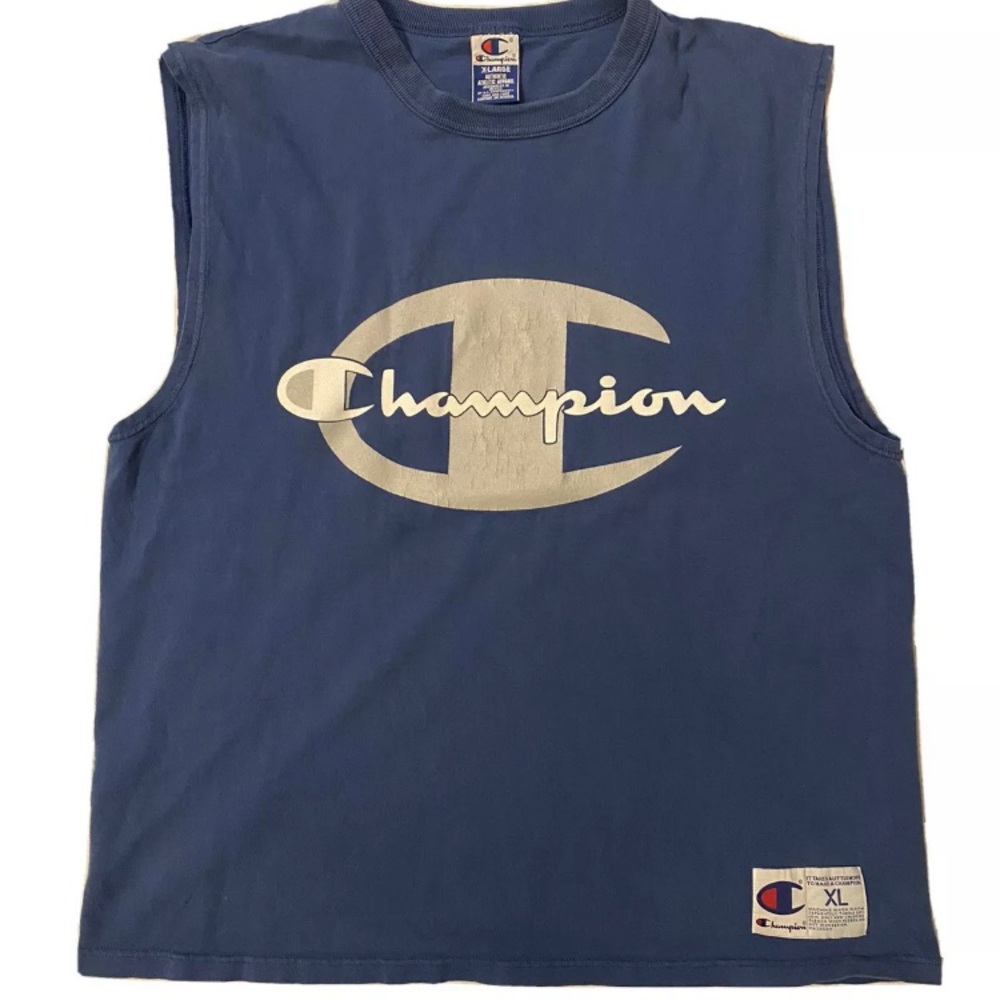Vintage champion cut off T-shirt